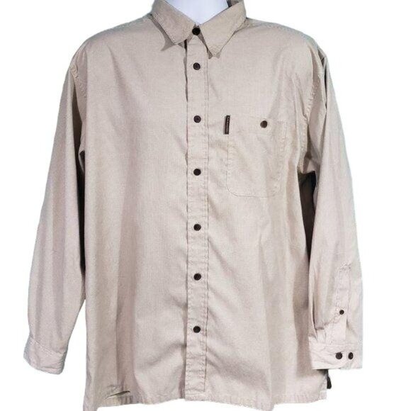 WEATHERPROOF VINTAGE Men's Micro Checked Brushed Cotton Shirt L - Picture 1 of 8